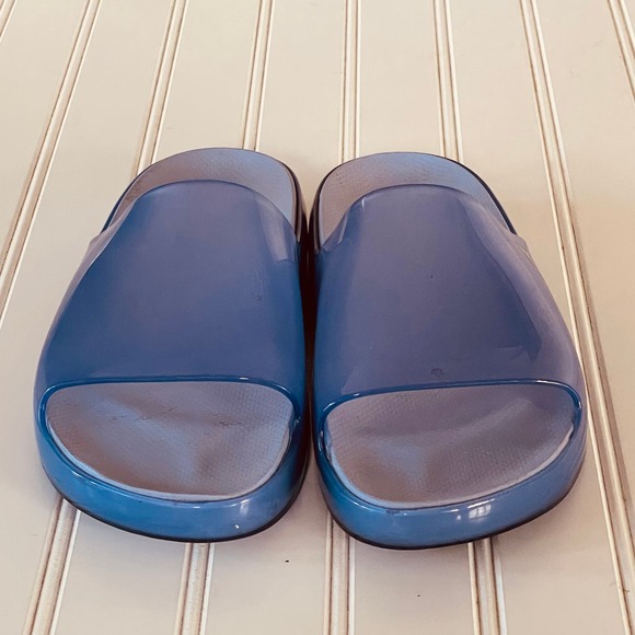 Melissa Cloud Comfort Periwinkle Size 7 women's Slide sandals - Picture 2 of 11